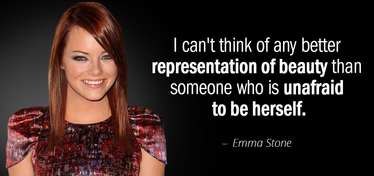 Quotation Emma Stone I can t think of any better representation of beauty Quotes