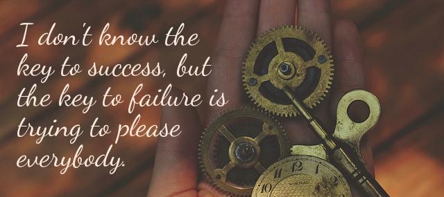 Quotation Bill Cosby I don t know the key to success but the Quotes