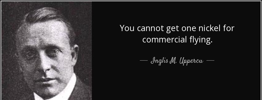 quote you cannot get one nickel for commercial flying inglis m uppercu Quotes