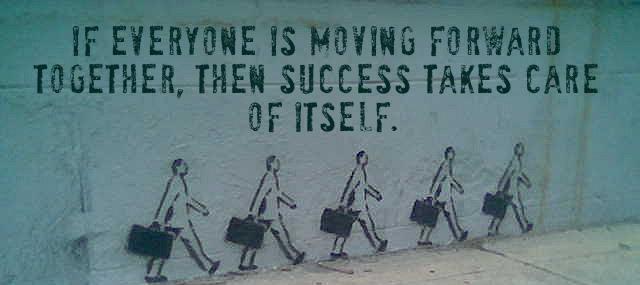 Quotation Henry Ford If everyone is moving forward together then success takes care Quotes