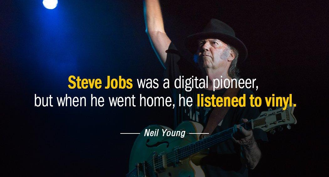 Quotation Neil Young Steve Jobs was a digital pioneer but when he went Quotes