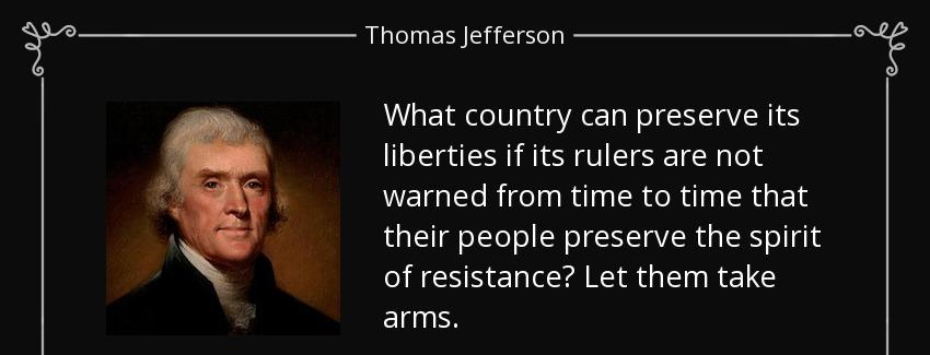 quote what country can preserve its liberties if its rulers are not warned from time to time thomas jefferson Quotes