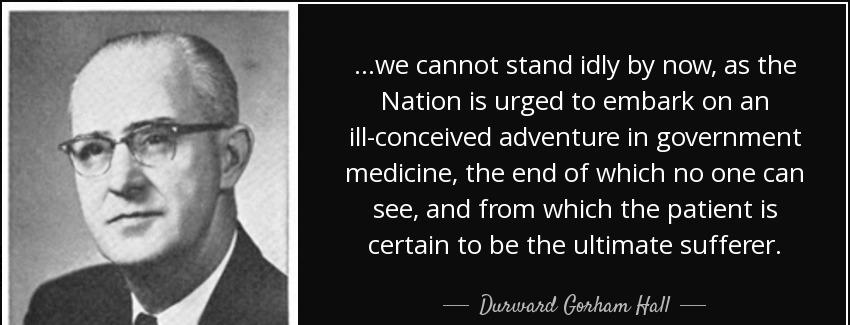 quote we cannot stand idly by now as the nation is urged to embark on an ill conceived adventure durward gorham hall Quotes