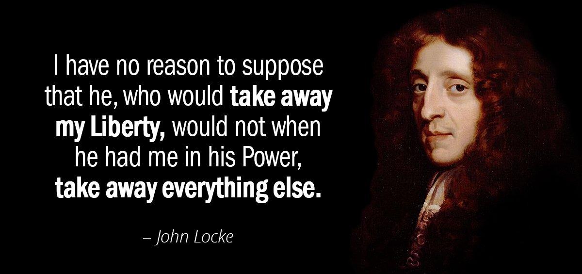 Quotation John Locke I have no reason to suppose that he who would Quotes