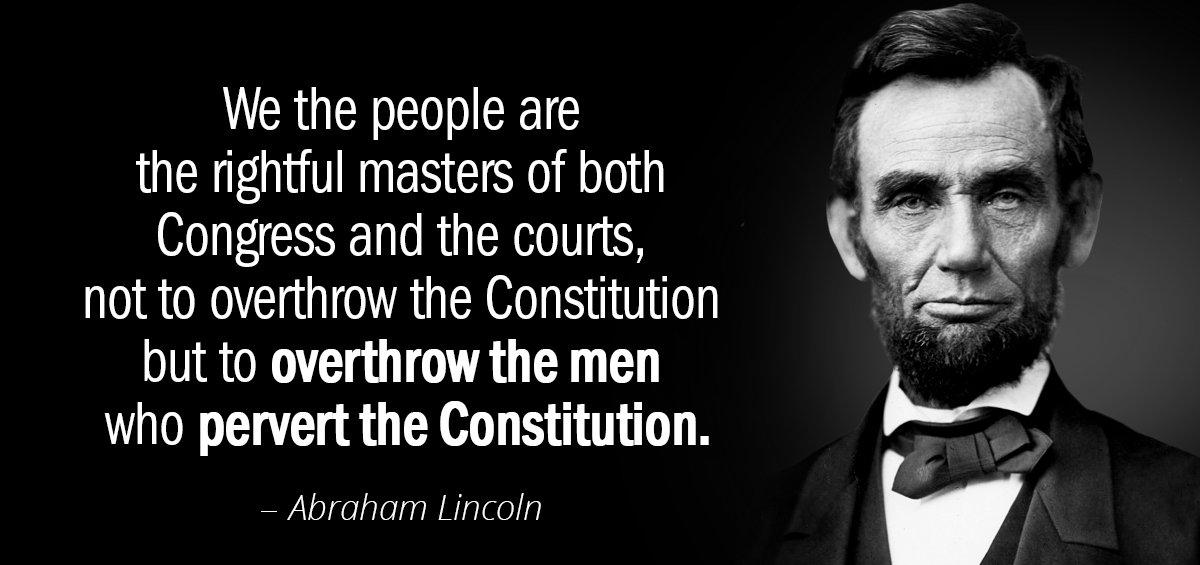 Quotation Abraham Lincoln We the people are the rightful masters of both Congress Quotes