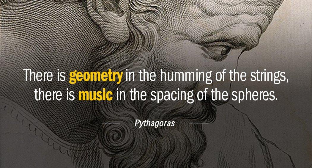 Quotation Pythagoras There is geometry in the humming of the strings there Quotes