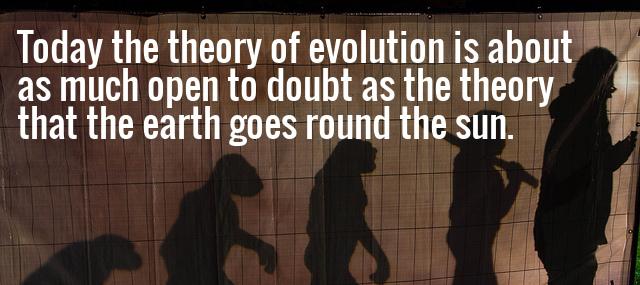 Quotation Richard Dawkins Today the theory of evolution is about as much open Quotes