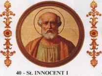 Pope Innocent I quotes