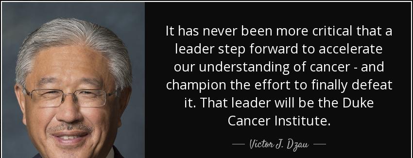 quote it has never been more critical that a leader step forward to accelerate our understanding victor j dzau Quotes
