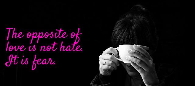 Quotation Gary Zukav The opposite of love is not hate It is fear Quotes