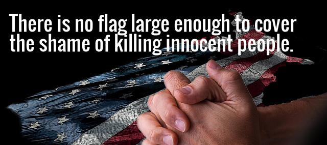 Quotation Howard Zinn There is no flag large enough to cover the shame Quotes