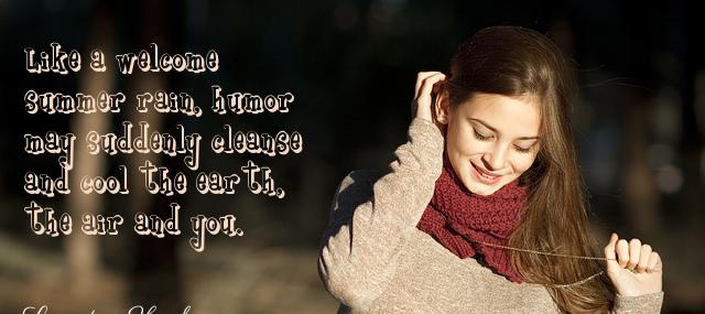 Quotation Langston Hughes Like a welcome summer rain humor may suddenly cleanse and Quotes