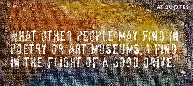 Quotation Arnold Palmer What other people may find in poetry or art museums Quotes