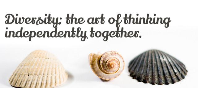 Quotation Malcolm Forbes Diversity the art of thinking independently together Quotes