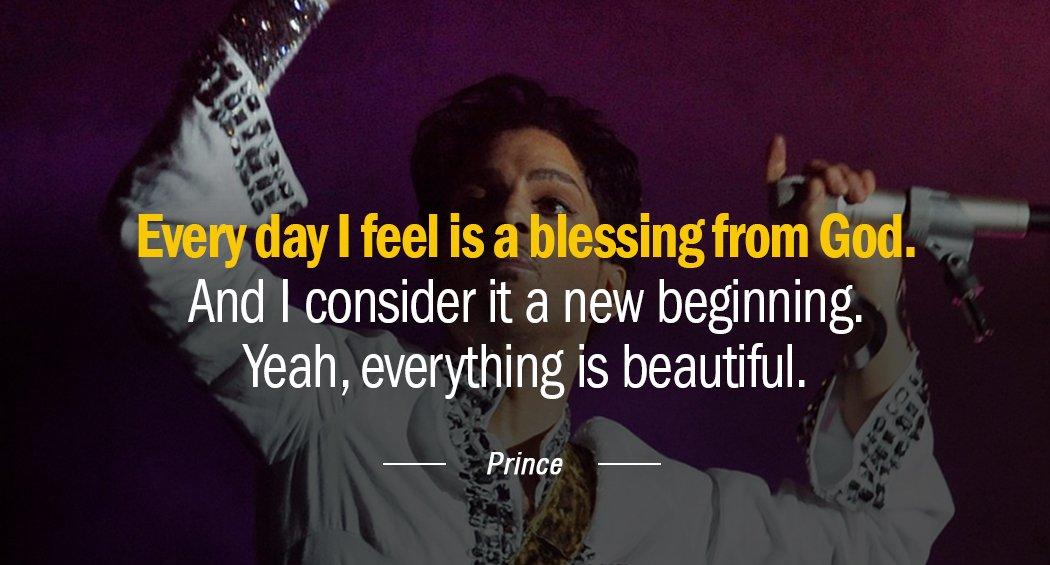 Quotation Prince Every day I feel is a blessing from God And Quotes