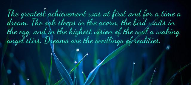 Quotation James Allen The greatest achievement was at first and for a time Quotes