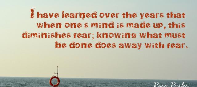 Quotation Rosa Parks I have learned over the years that when one s Quotes