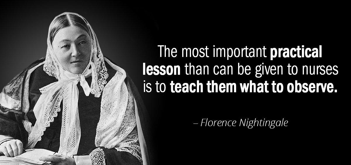 Quotation Florence Nightingale The most important practical lesson than can be given to Quotes
