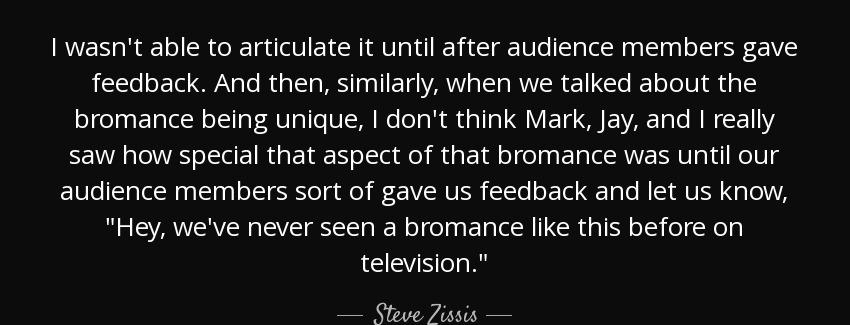 quote i wasn t able to articulate it until after audience members gave feedback and then similarly steve zissis Quotes