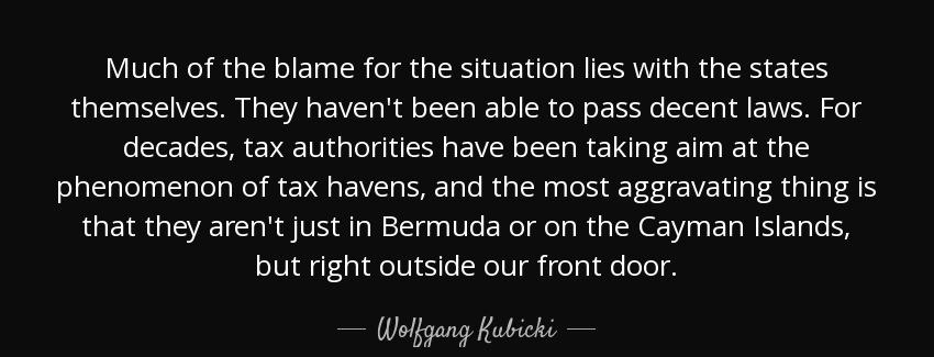 quote much of the blame for the situation lies with the states themselves they haven t been wolfgang kubicki Quotes