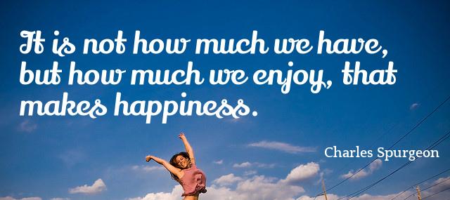 Quotation Charles Spurgeon It is not how much we have but how much Quotes