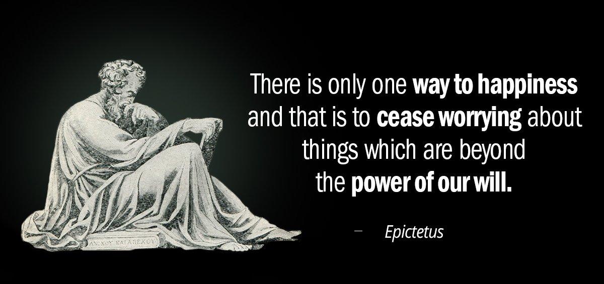 Quotation Epictetus There is only one way to happiness and that is Quotes