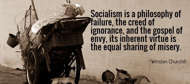 Quotation Winston Churchill Socialism is a philosophy of failure the creed of ignorance Quotes