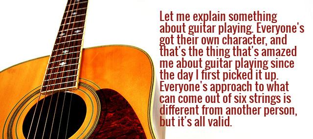 Quotation Jimmy Page Let me explain something about guitar playing Everyone s got Quotes