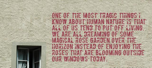 Quotation Dale Carnegie One of the most tragic things I know about human Quotes