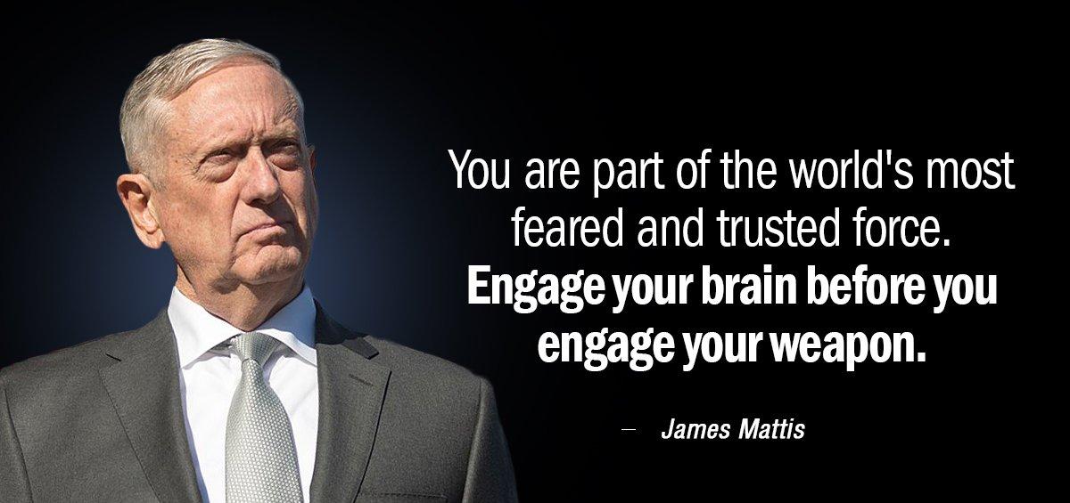 Quotation James Mattis You are part of the world s most feared and Quotes